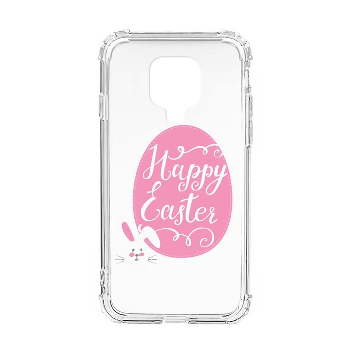 Husa Anti Shock Silicon Compatibila Cu Xiaomi Redmi Note 9S, Happy Easter, Military Grade Drop Protection, AS 689