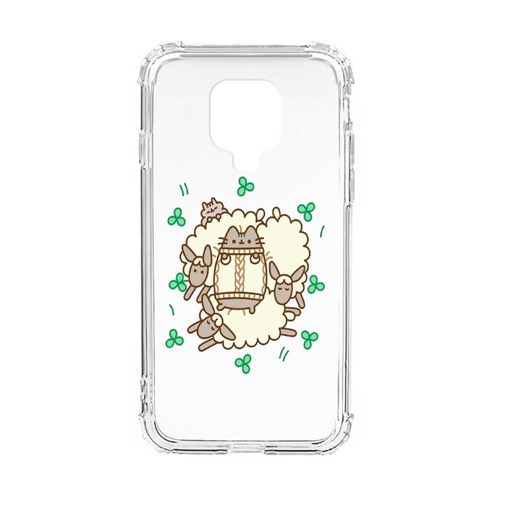 Husa Anti Shock Silicon Compatibila Cu Xiaomi Redmi Note 9S, Rabbits - Lambs, Military Grade Drop Protection, AS 692