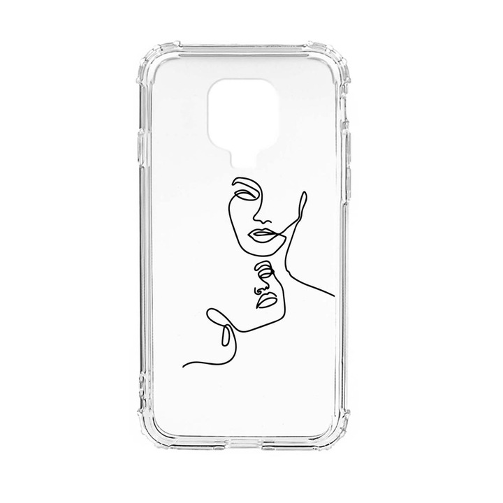 Husa Anti Shock Silicon Compatibila cu Xiaomi Redmi Note 9 Pro, Mother Love, Military Grade Drop Protection, AS 741