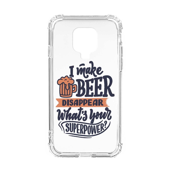 Husa Anti Shock Silicon Compatibila cu Xiaomi Redmi Note 9S, Superpower, Military Grade Drop Protection, AS 804