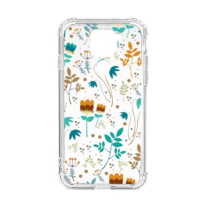 Husa Anti Shock Silicon Compatibila Cu Xiaomi Redmi Note 9 4G, Spring Flowers, Military Grade Drop Protection, AS 28