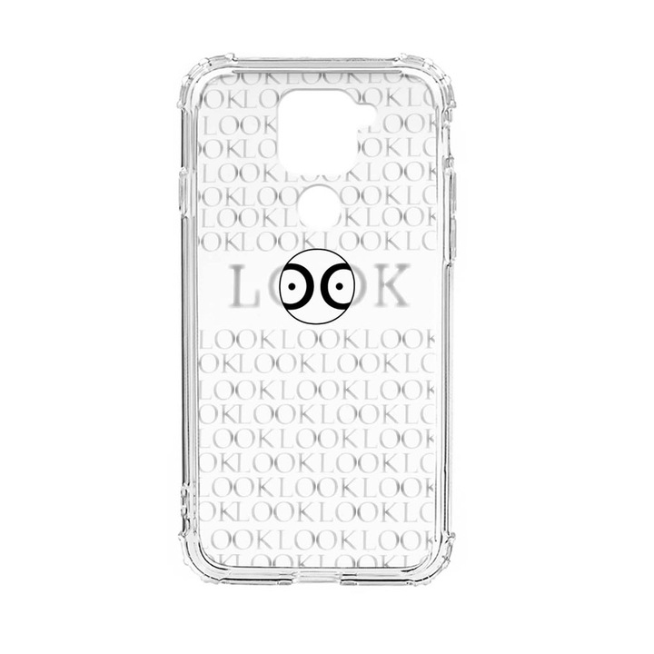 Husa Anti Shock Silicon Compatibila Cu Xiaomi Redmi Note 9 4G, Look At Me, Military Grade Drop Protection, AS 39