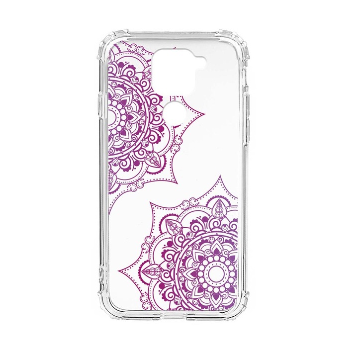 Husa Anti Shock Silicon Compatibila Cu Xiaomi Redmi Note 9 4G, Happy, Military Grade Drop Protection, AS 118