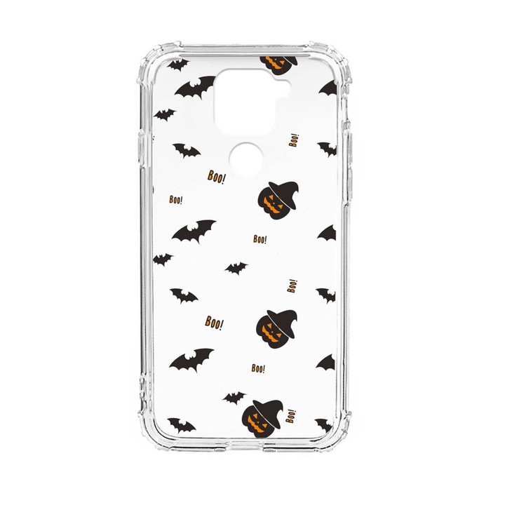 Husa Anti Shock Silicon Compatibila Cu Xiaomi Redmi Note 9 4G, Flowers Art, Military Grade Drop Protection, AS 156