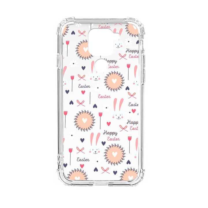 Husa Anti Shock Silicon Compatibila Cu Xiaomi Redmi Note 9 4G, Easter, Military Grade Drop Protection, AS 189