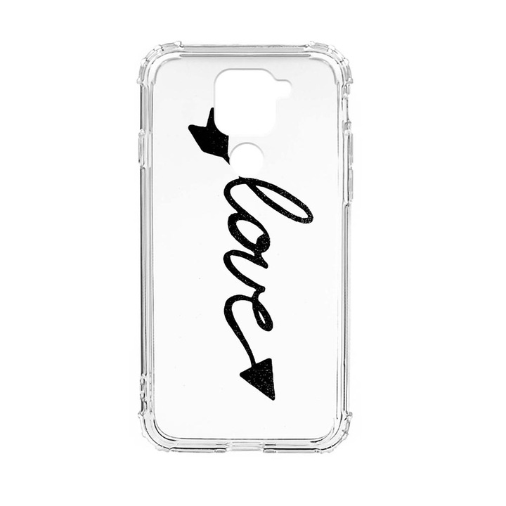 Husa Anti Shock Silicon Compatibila Cu Xiaomi Redmi Note 9 4G, Love, Military Grade Drop Protection, AS 225