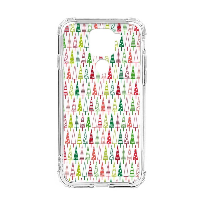 Husa Anti Shock Silicon Compatibila Cu Xiaomi Redmi Note 9 4G, Xmas Tree Pattern, Military Grade Drop Protection, AS 340