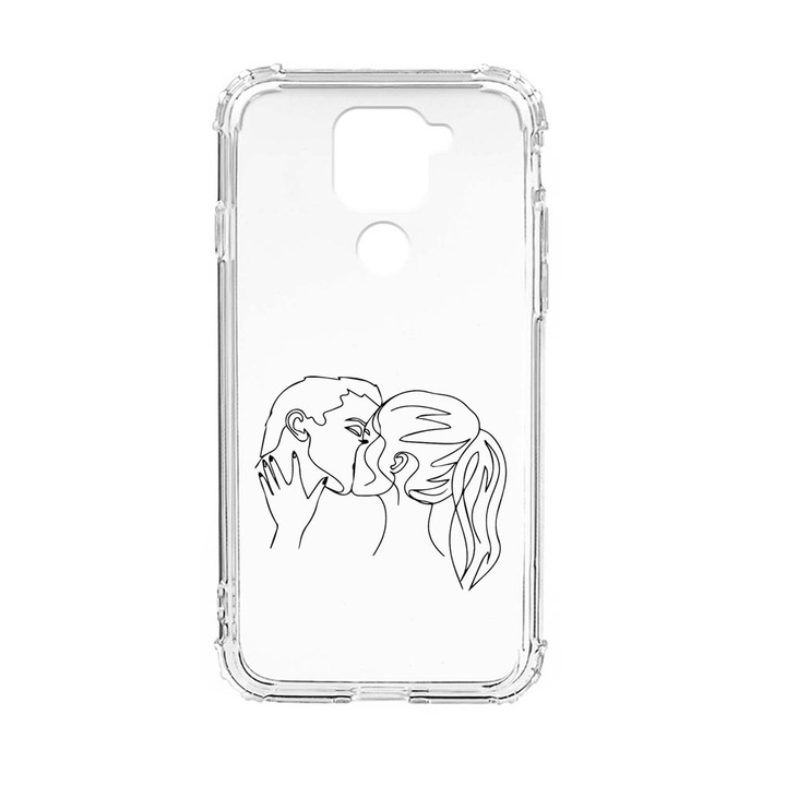 Husa Anti Shock Silicon Compatibila cu Xiaomi Redmi Note 9 4G, Teen Love, Military Grade Drop Protection, AS 743