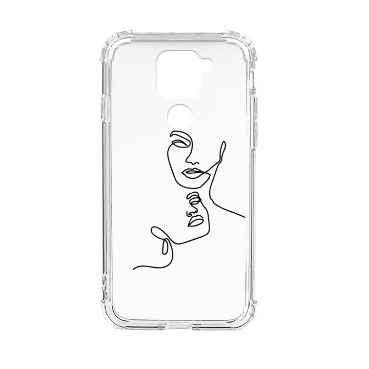 Husa Anti Shock Silicon Compatibila cu Xiaomi Redmi Note 9 4G, Mother Love, Military Grade Drop Protection, AS 741