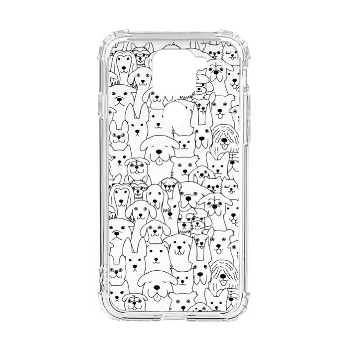 Husa Anti Shock Silicon Compatibila cu Xiaomi Redmi Note 9 4G, Poppies, Military Grade Drop Protection, AS 745