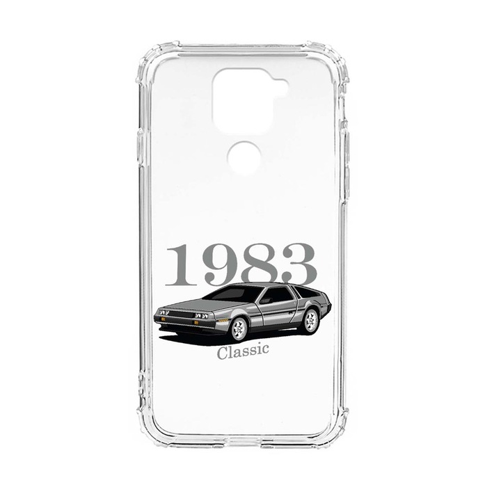 Силиконов калъф Unique за Xiaomi Redmi Note 9 4G, Classic Car, Anti Shock, AS 813