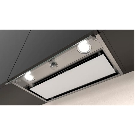 Hota incorporabila Neff D64XAF8N0, Putere de absorbtie 610 mc/h, 3 trepte, 60 cm, Sticla neagra