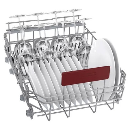 Masina de spalat vase incorporabila Slim Neff S857ZMX09E, 10 seturi, 6 programe, Clasa C, Home Connect, TimeLight, Zeolith, 45 cm