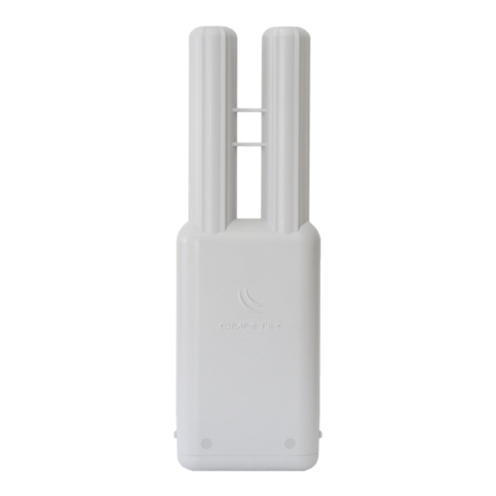 Hozzáférési pont OmniTIK 5 PoE, 2 antenna 7,5 dBi 5 GHz, 5 x LAN (4 x PoE), USB - MikroTik RBOmniTikUPA-5HnD