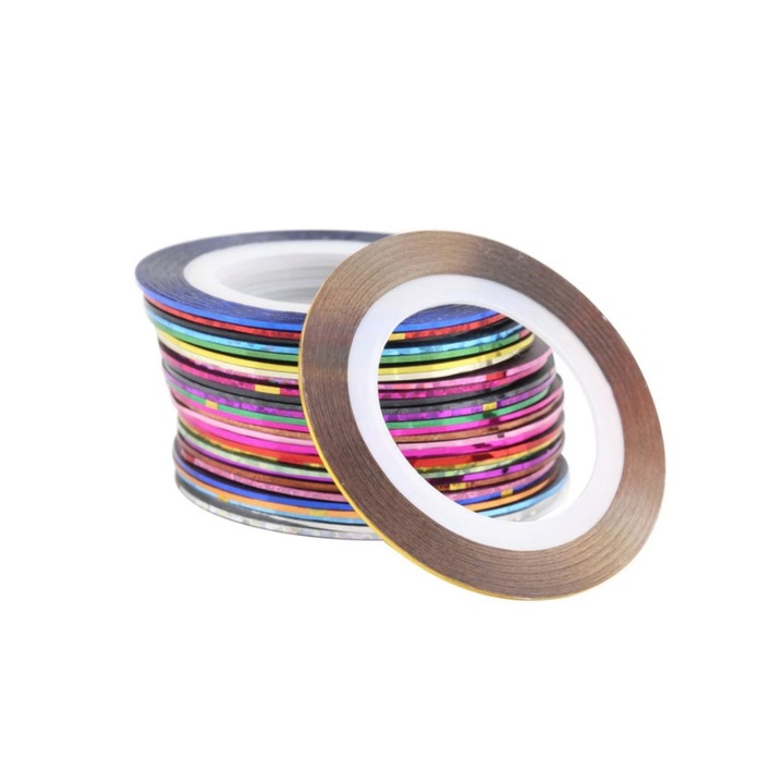 Set 10 Benzi Decor Unghii, Sela, G514