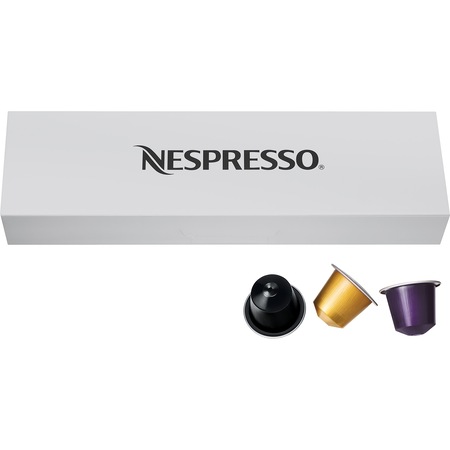 Pachet Espressor Nespresso De'Longhi CitiZ EN267.BAE 1710W, 19 Bar, 1L & Aparat pentru spumare lapte Aeroccino, Negru + set capsule degustare