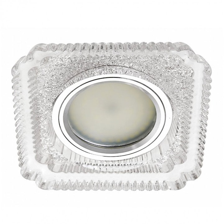 Декоративна луна Lightex, С LED лента, 3W, 4000K, 330lm, 90x90mm