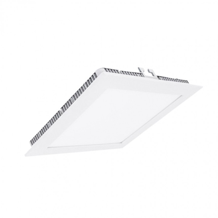 LED Hold Lightex, 220V, 18W, IP20, 200x200mm, Meleg fény, 1440lm, Fehér
