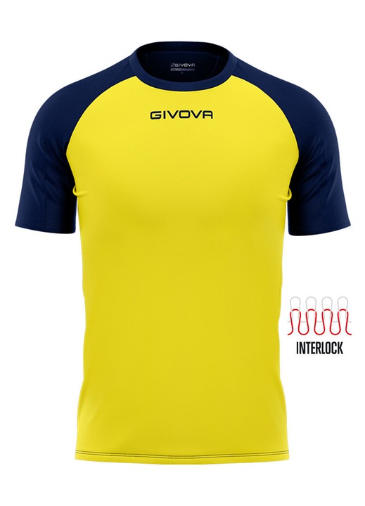 Givova Capo polo, Sárga/Tengerészkék