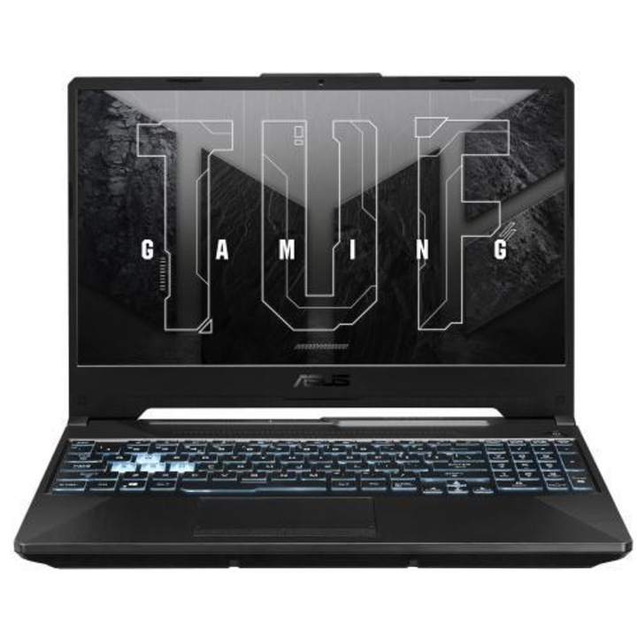 Laptop Asus TUF A15 FA506IC-HN044, AMD Ryzen 5 4600H, 15.6", RAM 8GB, SSD 512GB, nVidia GeForce RTX3050 4GB, NoOS, Graphite Black