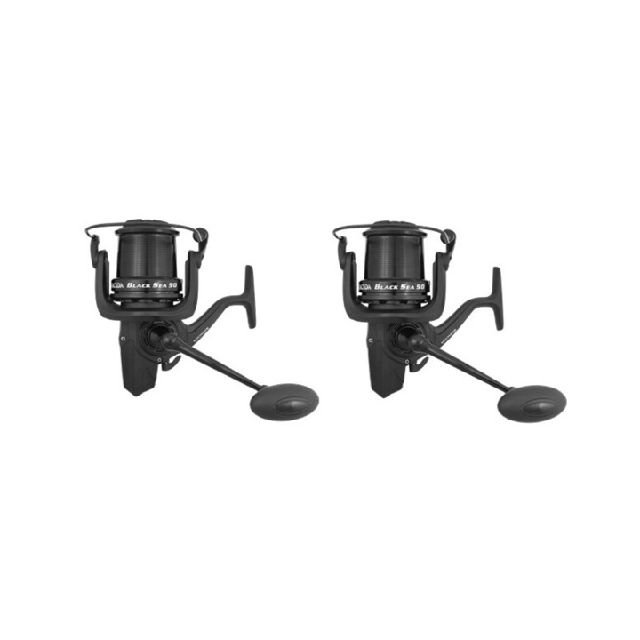 Set Combo, Baracuda, 2 Mulinete Black Sea 90