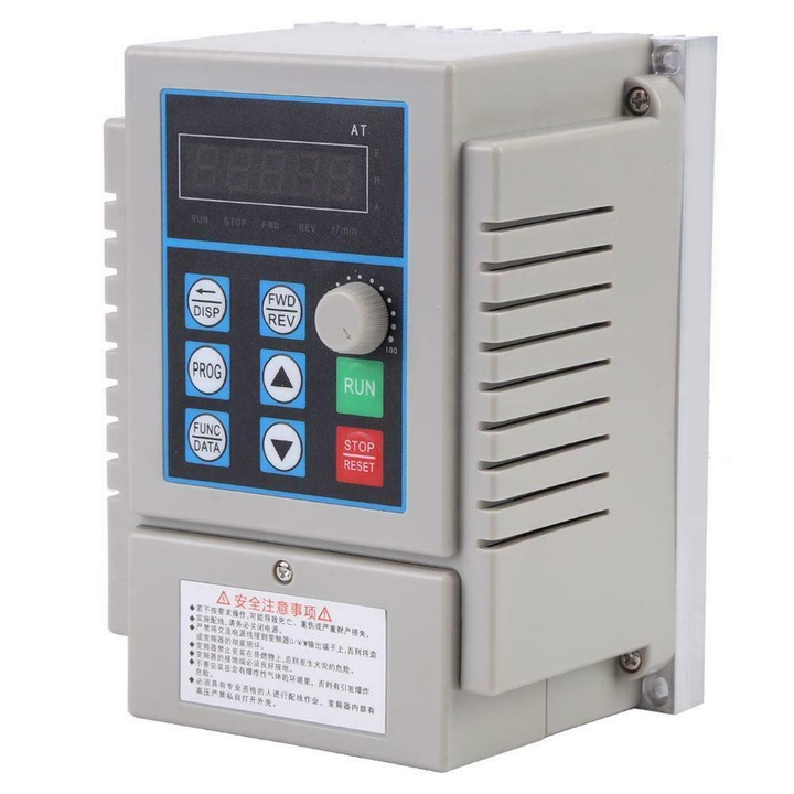 Честотен инвертор VFD 0.75 kW, AT1-0750X