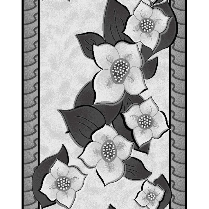 Пътека Деко трейдинг Струма 078, Мокет, Сив, 67х350