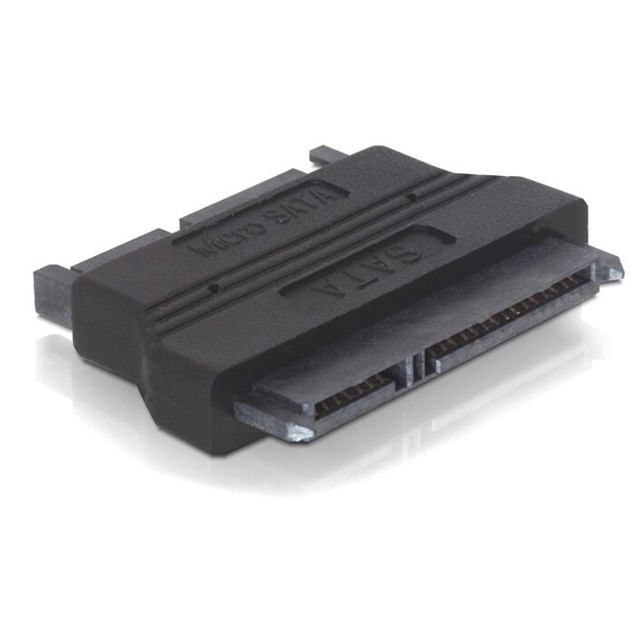 DeLock Adapter Micro SATA 16 pin > SATA 22 pin, 89778, Speciális átalakító