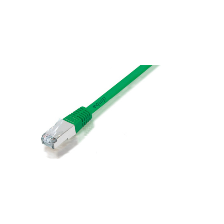 Equip 605644 SFTP patch kábel, CAT6A, LSOH, 10Gb, zöld, 5m