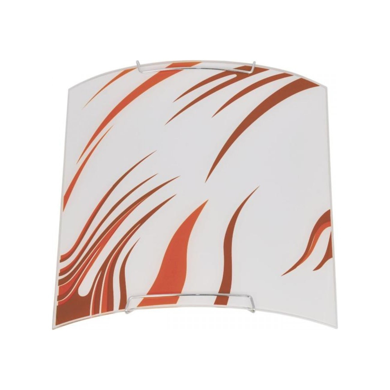 Aplica Lorette 275 KL 8056 Klausen, corp crom satin, abajur multicolor, 1x60W E27