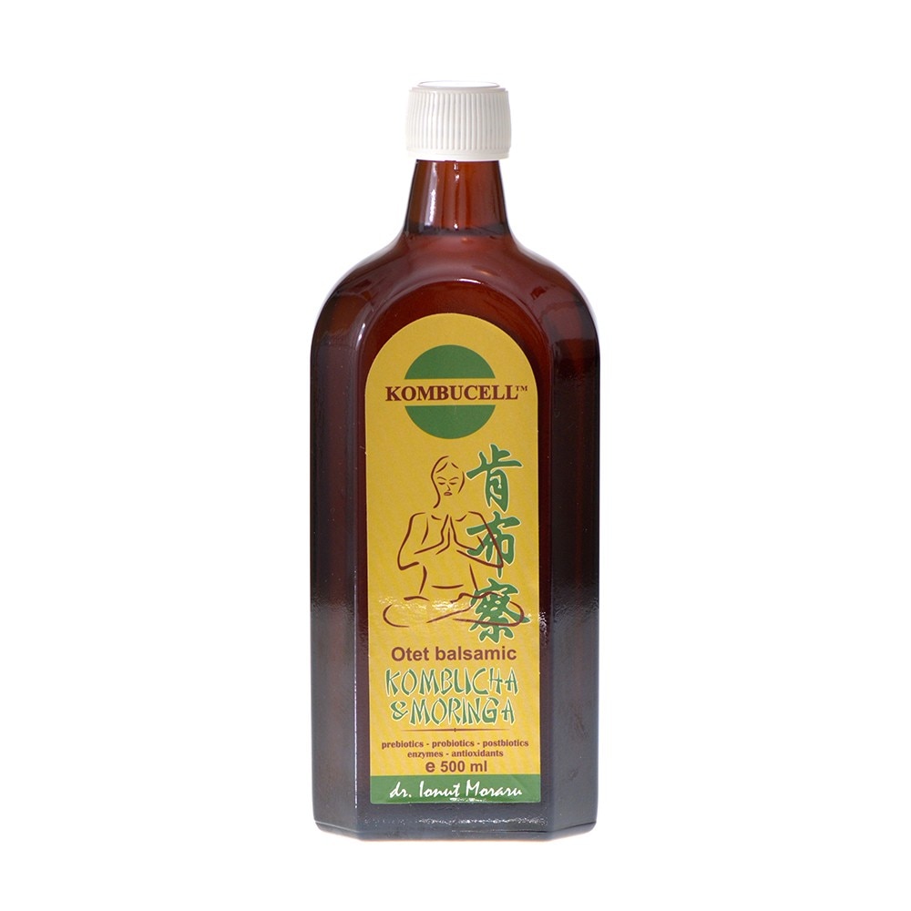 Otet Balsamic Kombucha & Moringa, sticla de 500 ml