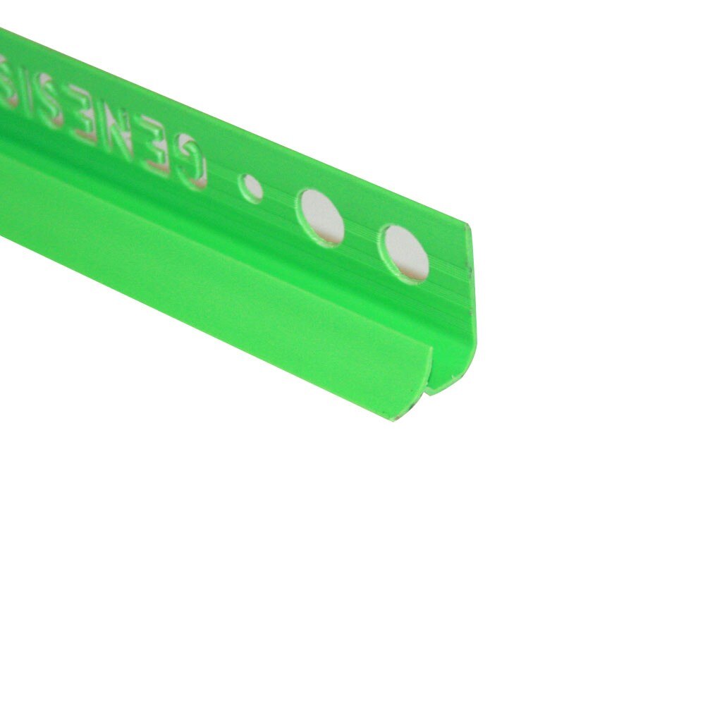 Bagheta concava din PVC cu rasina ABS A= 9mm, culoare mar