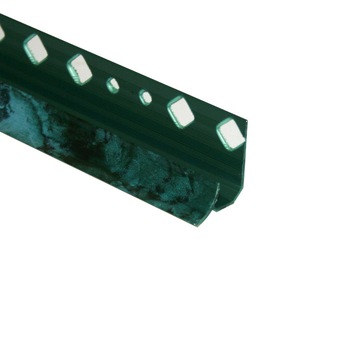 Bagheta concava colt int PVC folio A=9mm, culoare verde marmorat Bagheta concava colt int PVC folio A=9mm, culoare verde marmorat