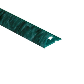 Bagheta colt exterior, PVC rigid folio, A=10mm, culoare verde marmorat Bagheta colt exterior, PVC rigid folio, A=10mm, culoare verde marmorat