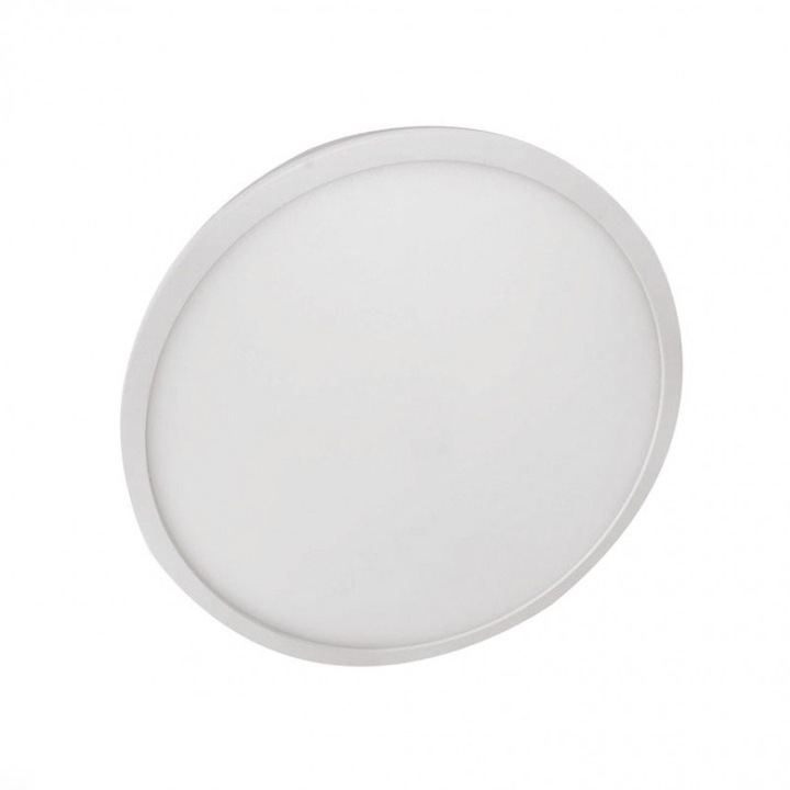 LED hold Lightex, 220V, 20W, 4000K, 1550lm, IP40, Állítható, Kör 50 mm-től 210 mm-ig, fehér