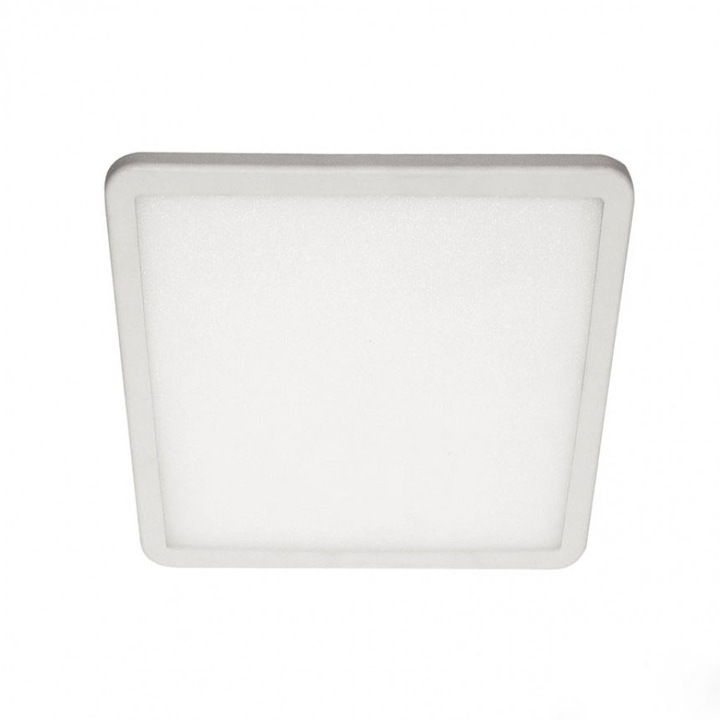 LED hold Lightex, 220V, 8W, 4000K, 480lm, IP40, állítható, négyzet alakú 50 mm-től 100 mm-ig, fehér