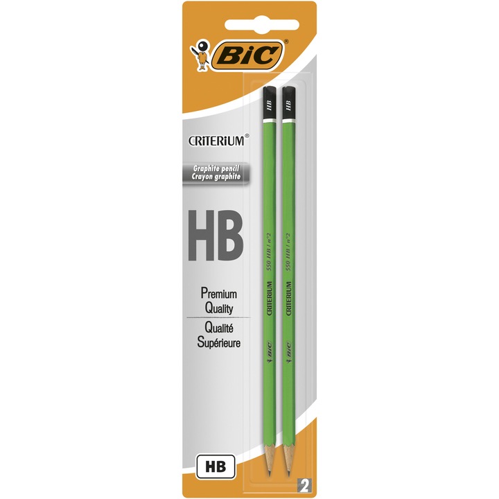 2 db BIC Criterium HB ceruza készlet, buborékfólia