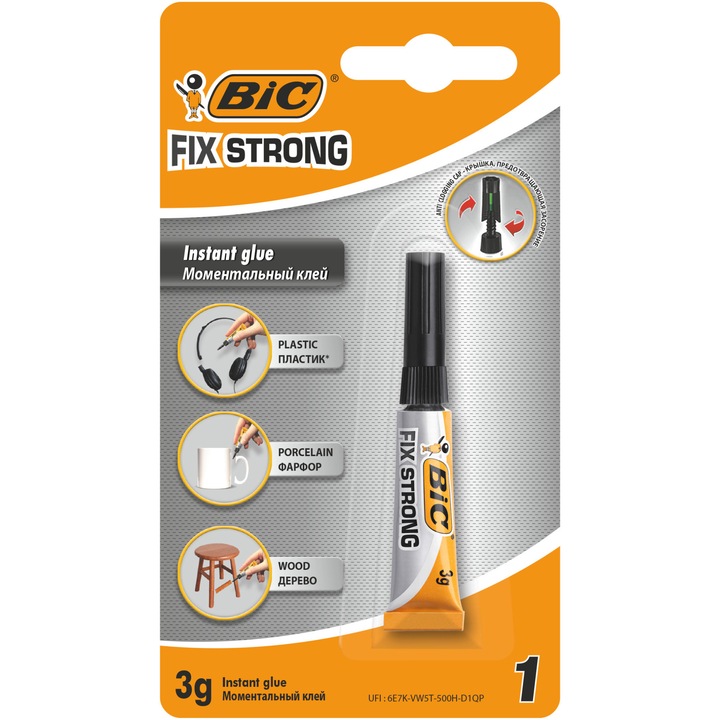 Lipici Fix Strong 3g, blister, BIC