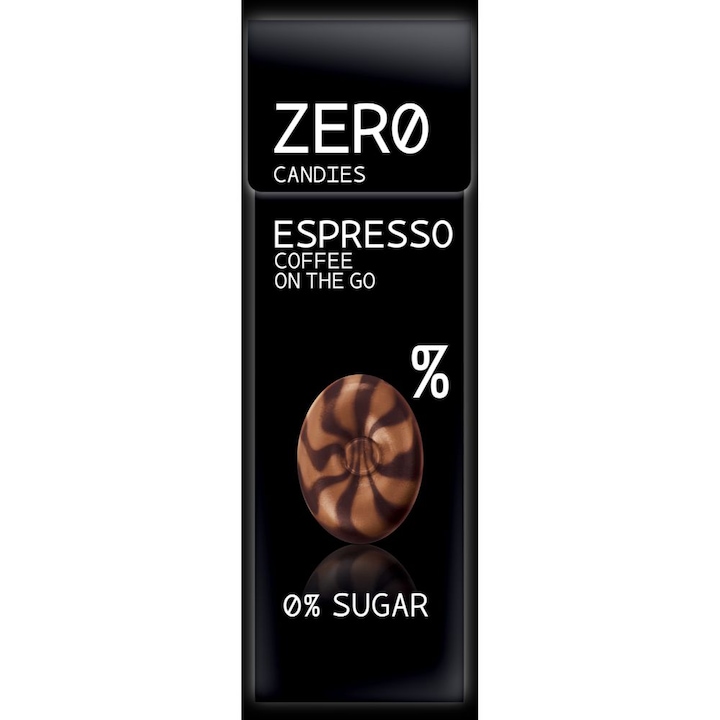 Set Bomboane Zero Ice Blue cu Aroma de Cafea Expresso, Zero Zahar, 32 g, 6 Cutii