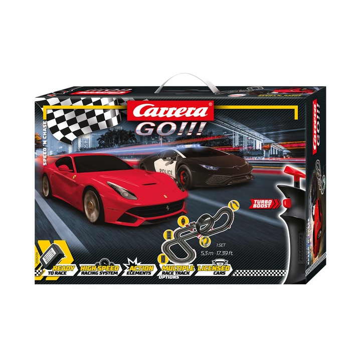 Писта Carrera Go Speed'n'Chase, 5,3 м