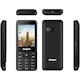 Energizer E280s Mobiltelefon, Kártyafüggetlen, Dual SIM, 4G, Fekete