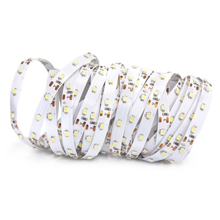 Banda LED Koloreno, 24W 300 leduri 1200 lm 3000K 5m Alb cald