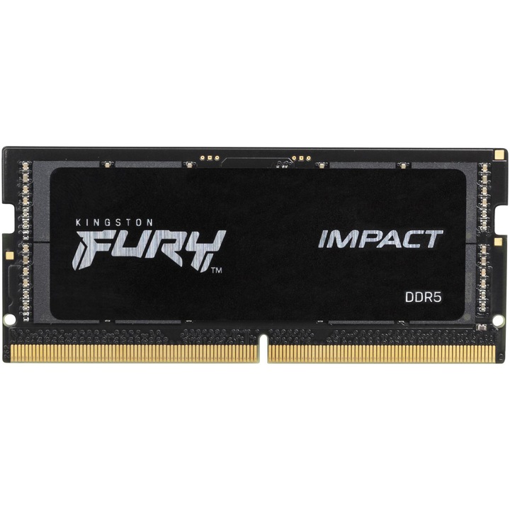 Памет за лаптоп Kingston Fury Impact, 8GB DDR5, 4800MHz CL38
