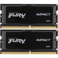 Memorie Laptop Kingston Fury Impact, 16GB DDR5, 4800MHz CL38, Dual Channel Kit