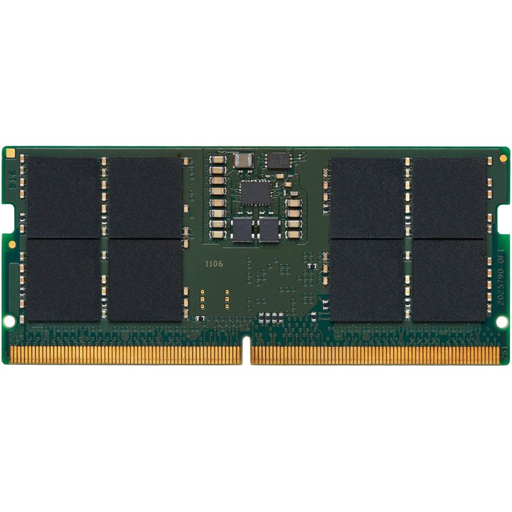 Memorie Laptop Kingston ValueRam, 16GB DDR5, 4800MHz CL40