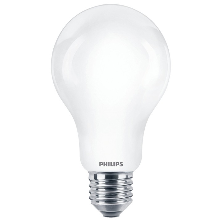 Bec LED Philips clasic A67 E27 17.5W 2452lm lumina neutra 4000 K