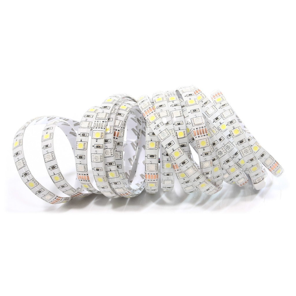 Banda Led Koloreno 12v Rgbw 5050 300led 5m Ip65 Rgb Alb Rece