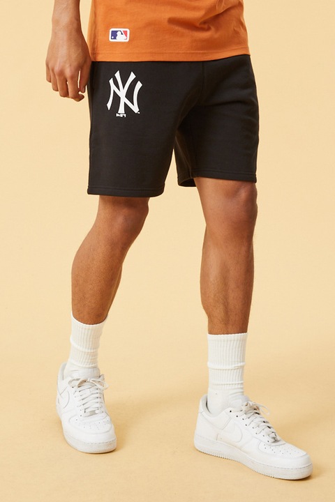 New Era, Bermude cu logo New York Yankees Seasonal, Negru