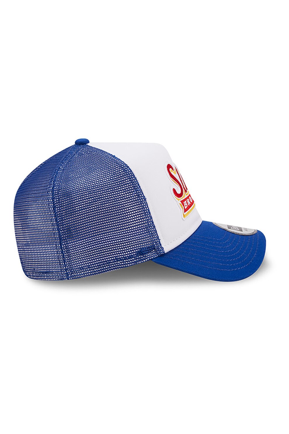 New Era, Sapca trucker Brooklyn Cyclones, Rosu, Alb, Albastru inchis ...