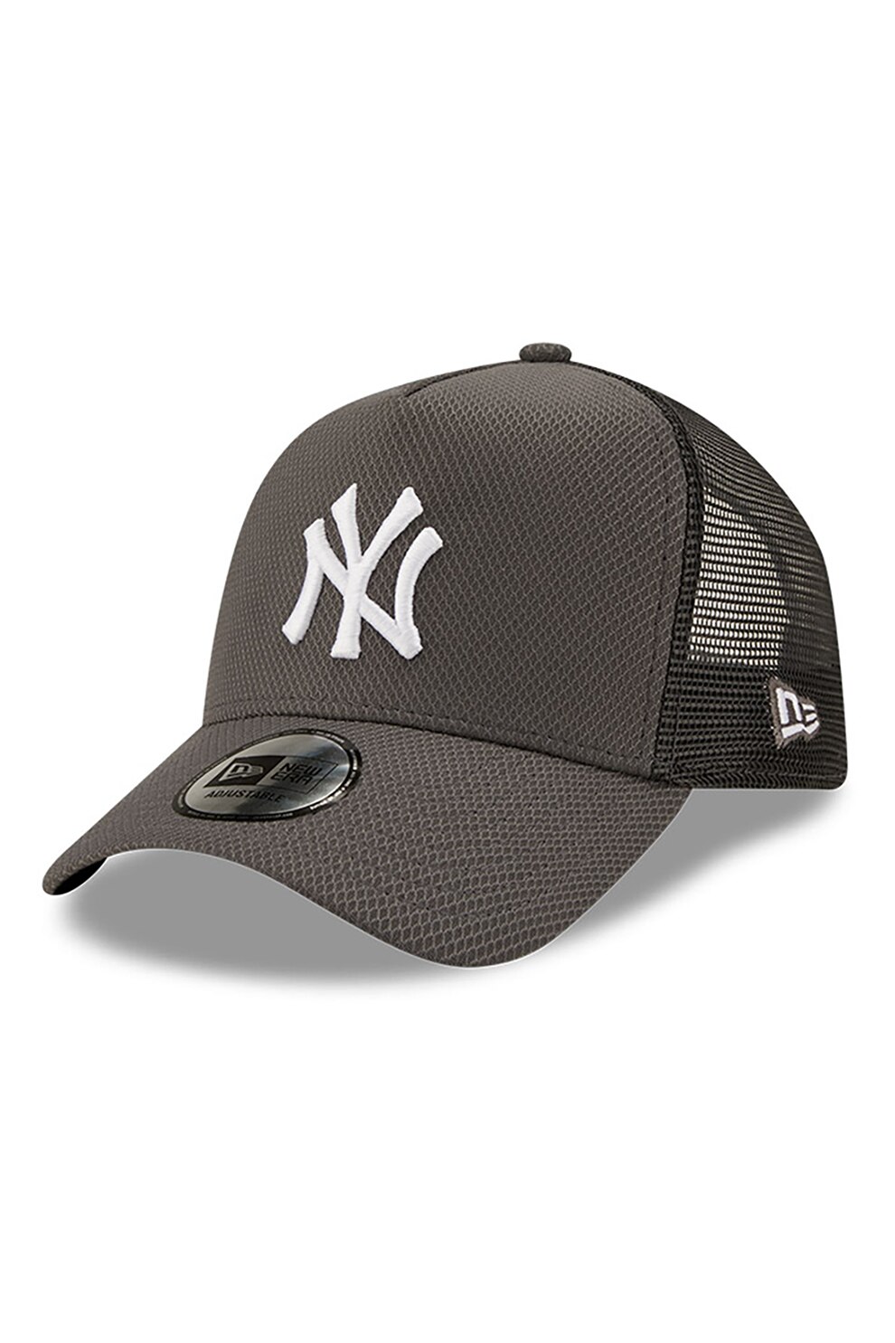 New Era, Sapca trucker cu New York Yankees Diamond, Gri inchis - eMAG.ro